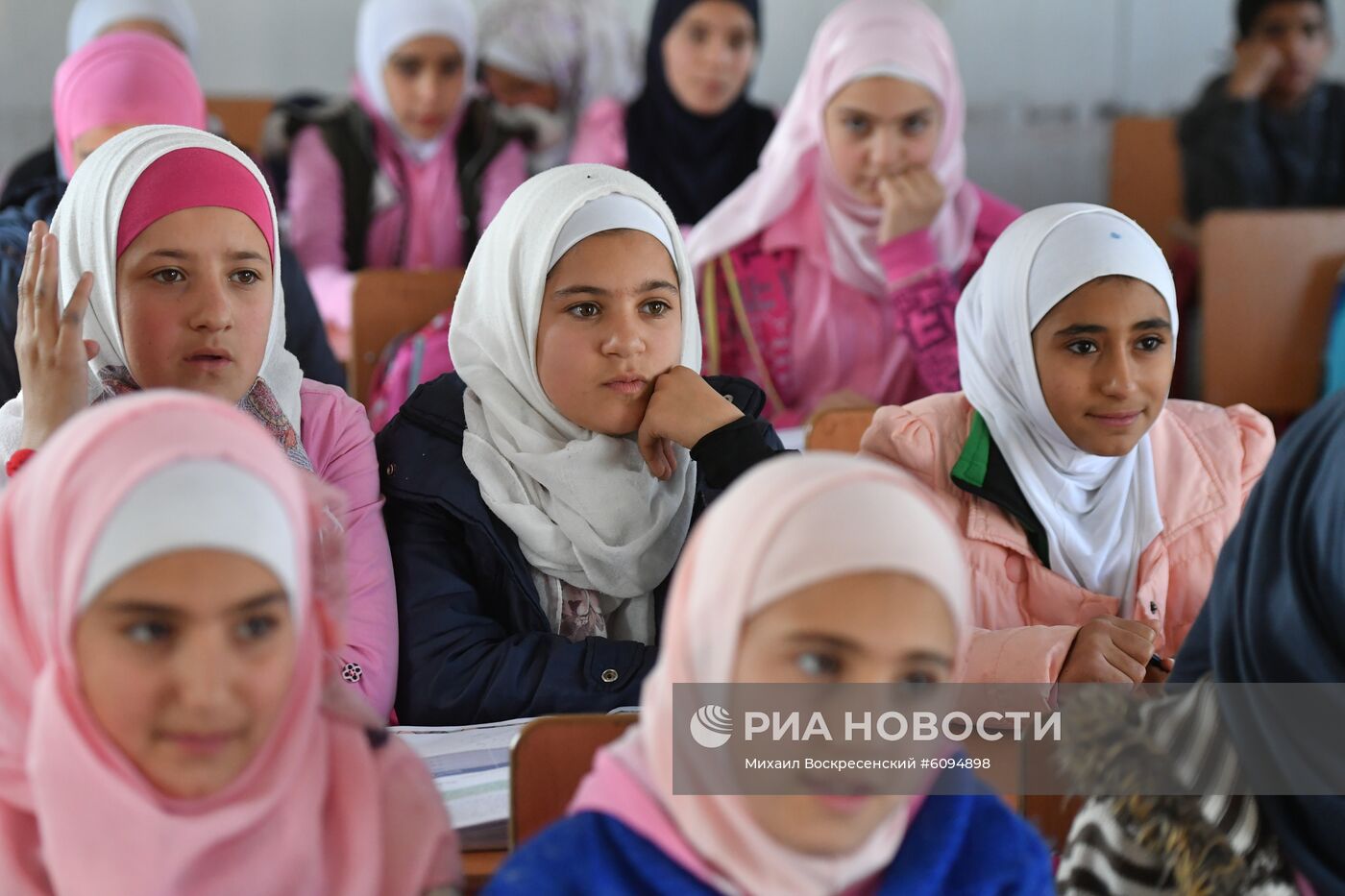 Лагерь беженцев Хирджилла вблизи Дамаска