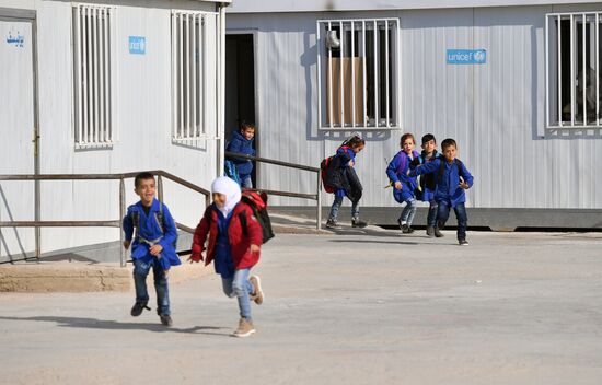 Лагерь беженцев Хирджилла вблизи Дамаска