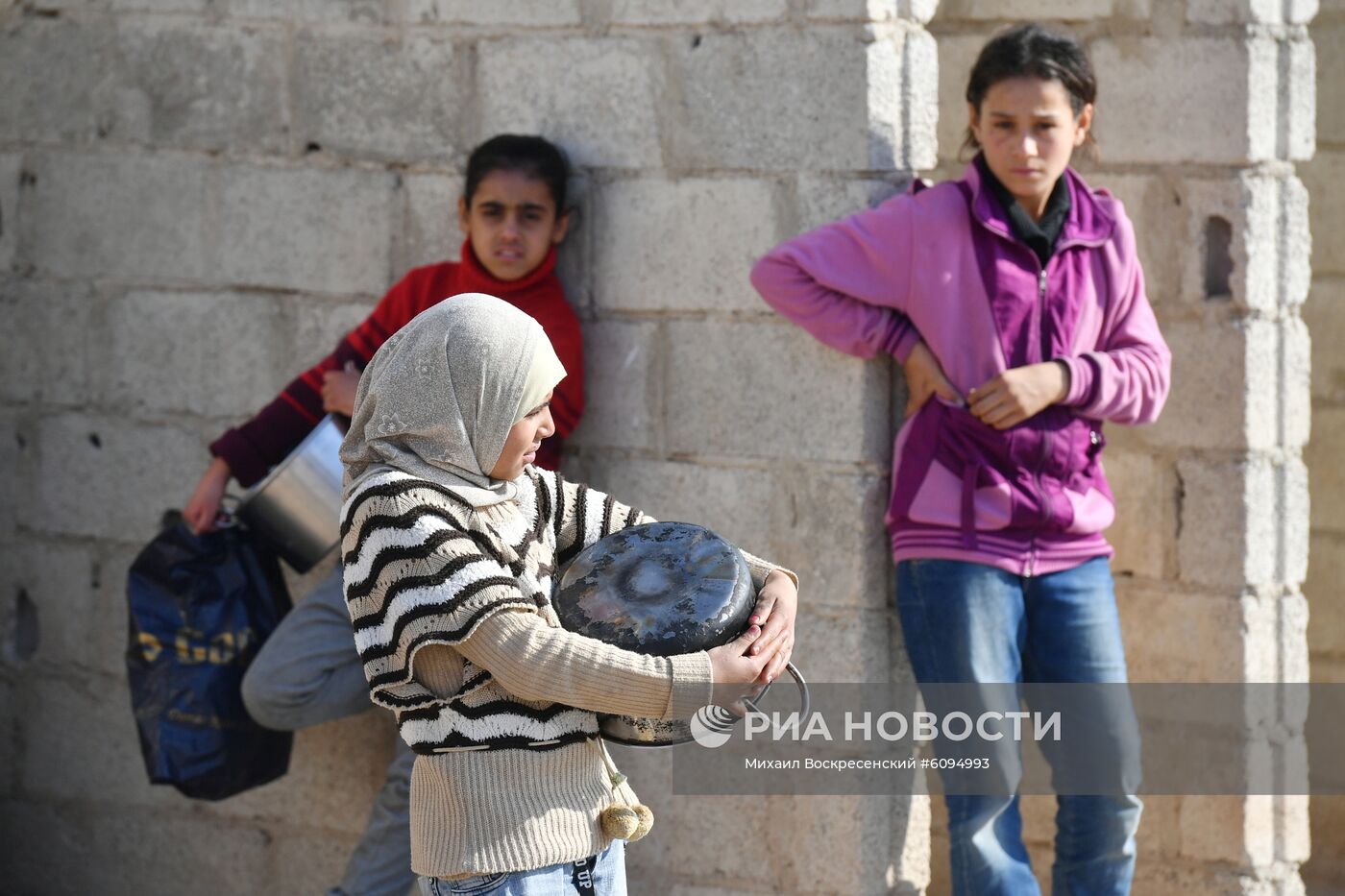 Лагерь беженцев Хирджилла вблизи Дамаска