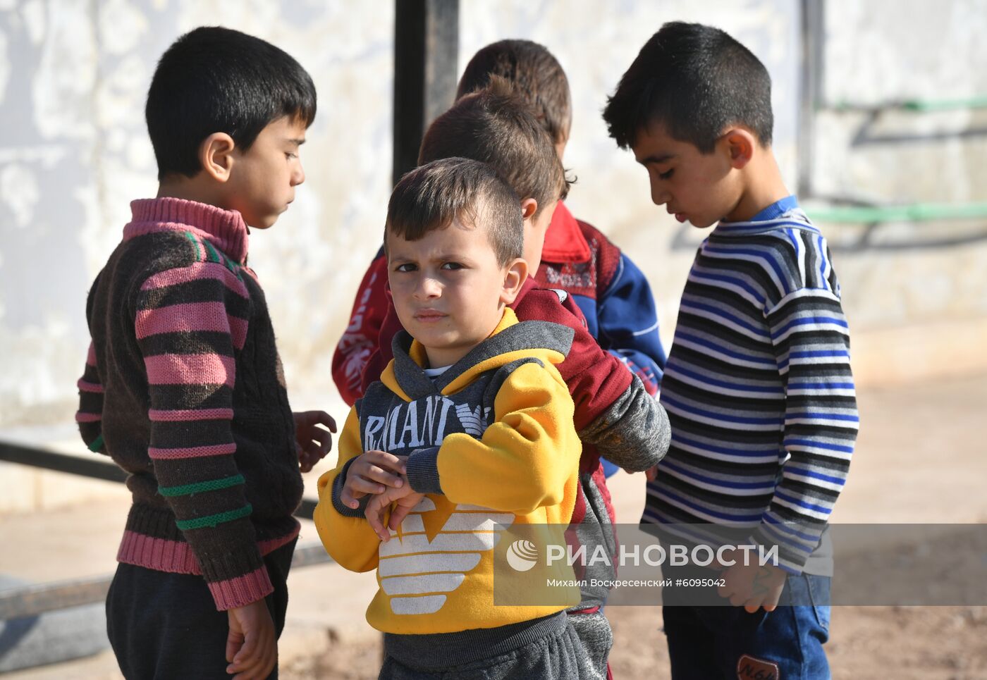 Лагерь беженцев Хирджилла вблизи Дамаска