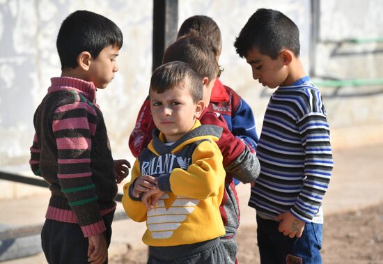 Лагерь беженцев Хирджилла вблизи Дамаска