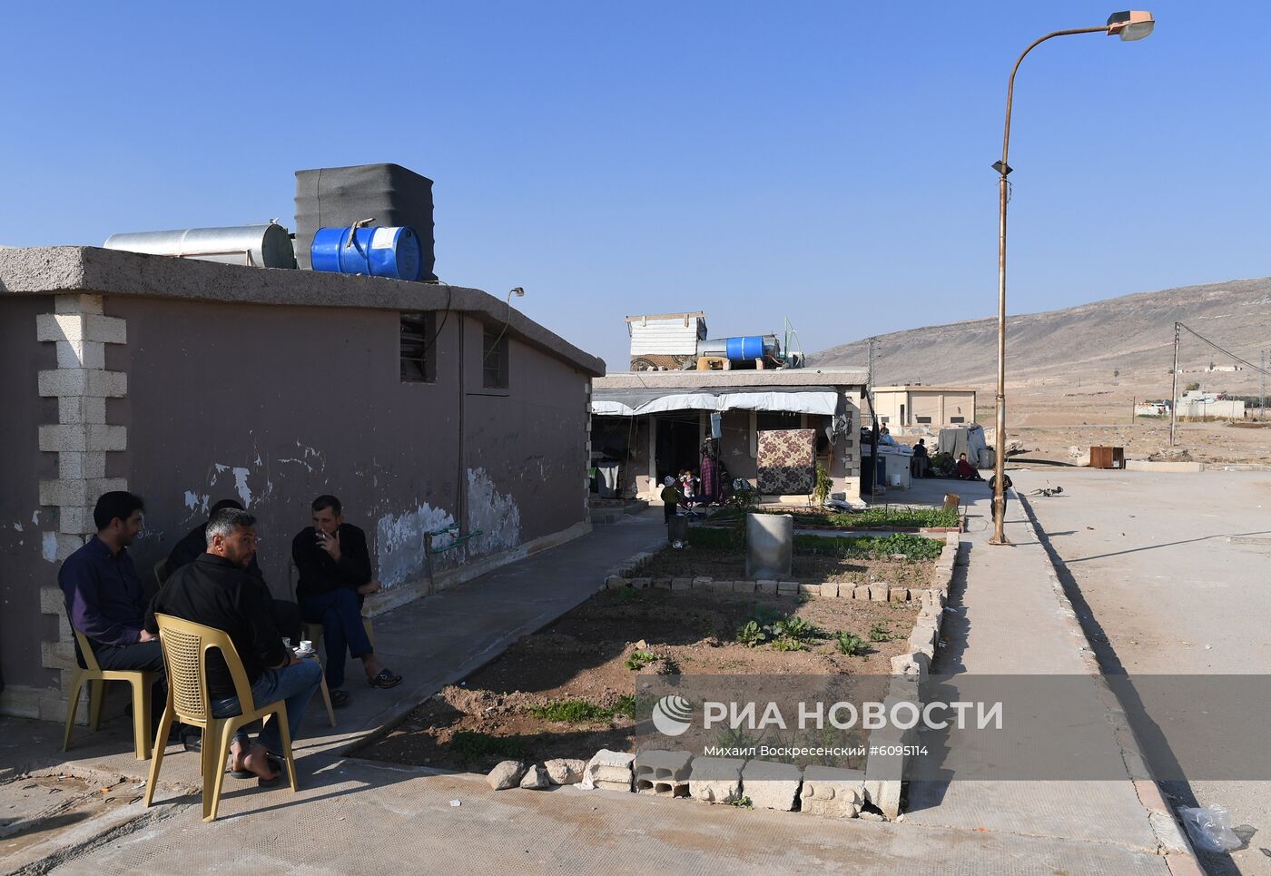 Лагерь беженцев Хирджилла вблизи Дамаска