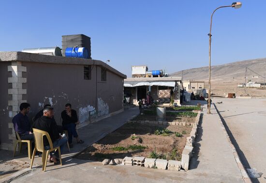 Лагерь беженцев Хирджилла вблизи Дамаска