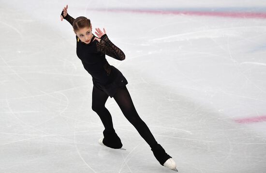 Фигурное катание. Финал Гран-При. Женщины. Тренировки