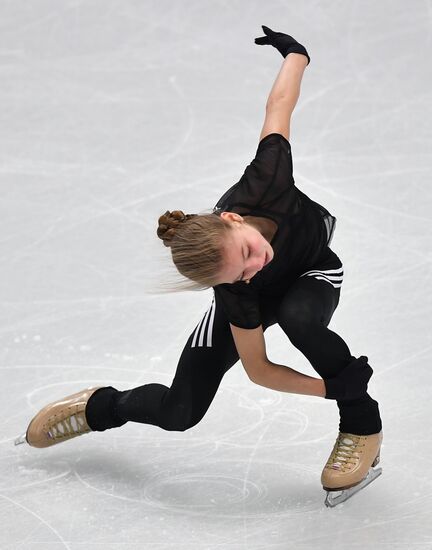 Фигурное катание. Финал Гран-При. Женщины. Тренировки