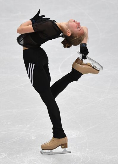 Фигурное катание. Финал Гран-При. Женщины. Тренировки