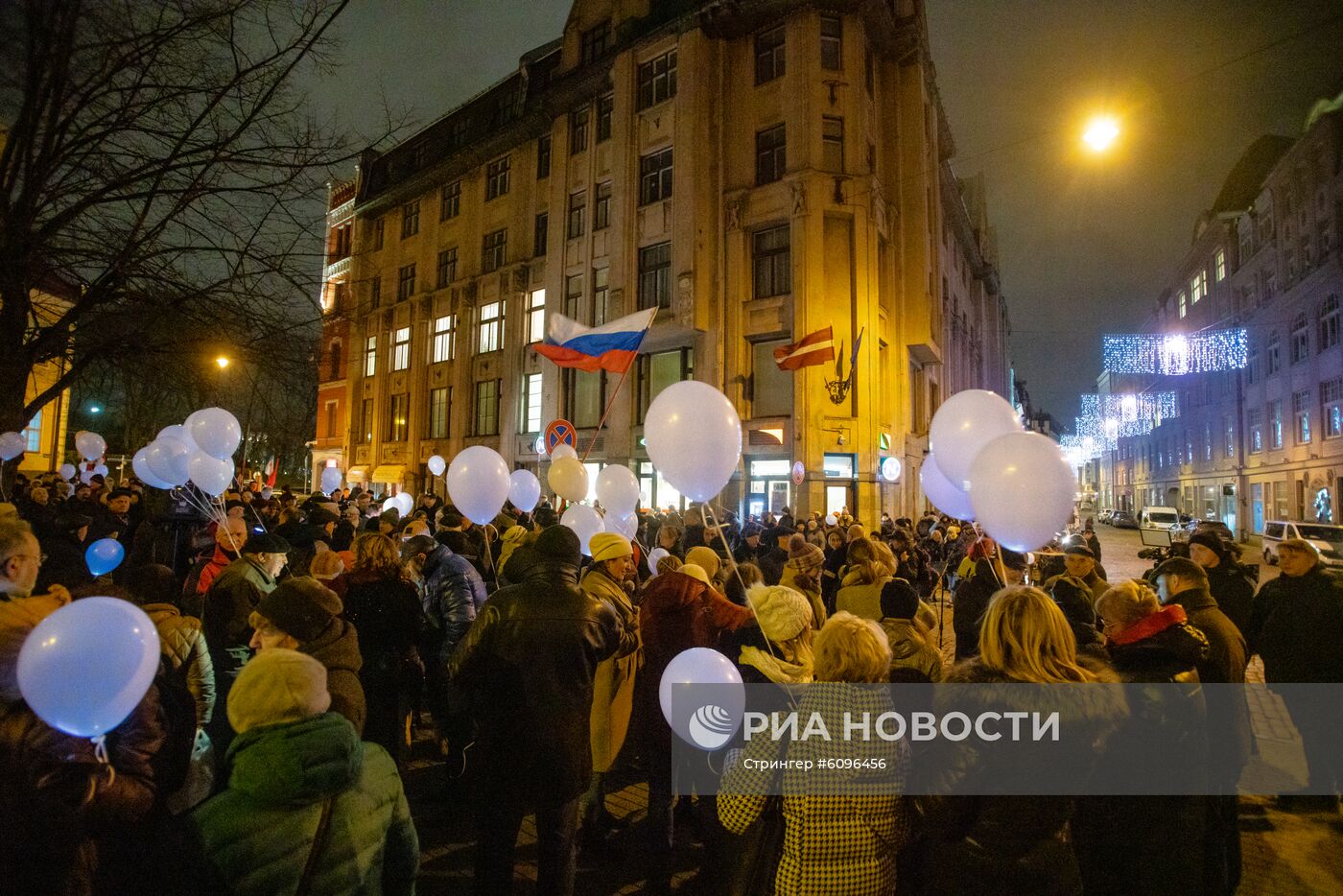 Акция в Риге в защиту образования на русском языке