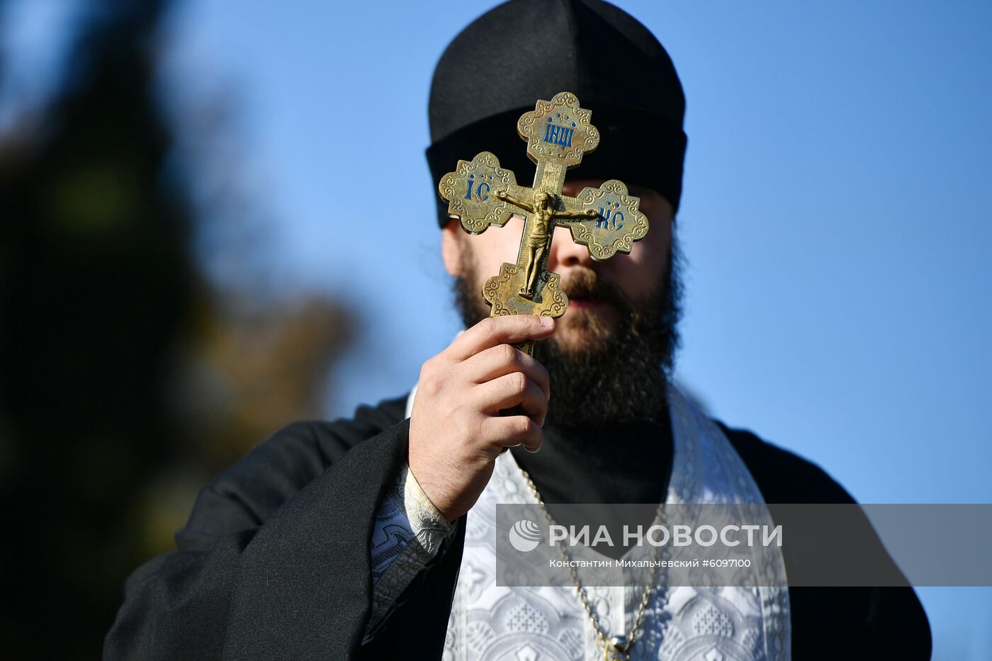 Перезахоронение останков солдат Великой Отечественной войны в Феодосии