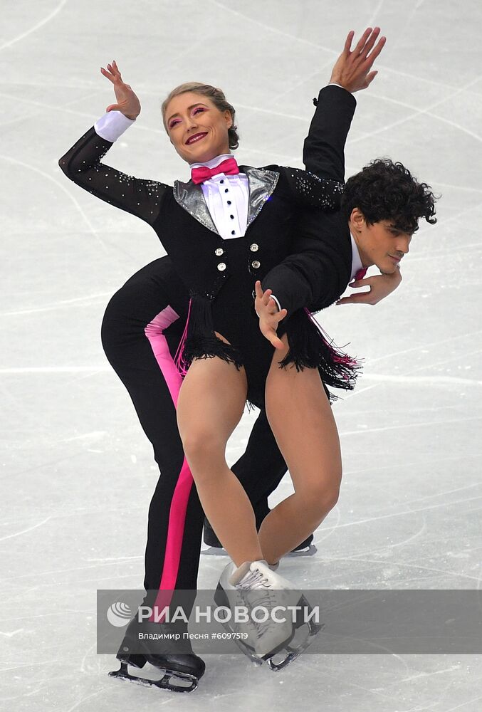 Фигурное катание. Финал ГП. Танцы. Ритмический танец