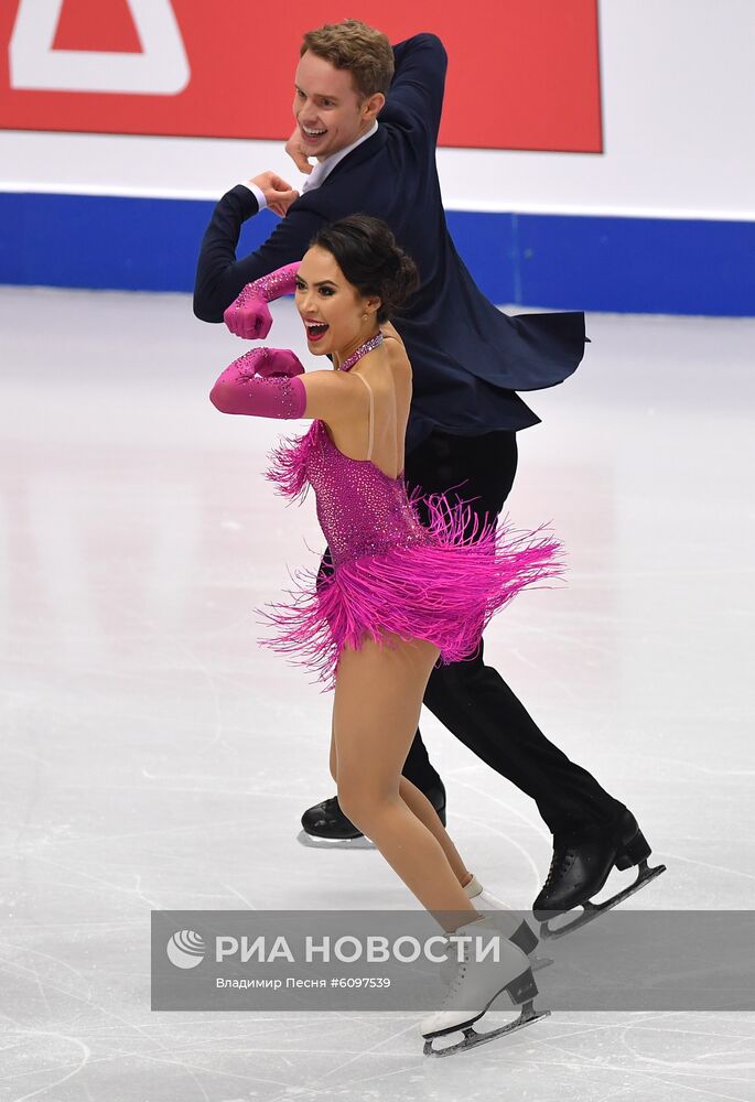 Фигурное катание. Финал ГП. Танцы. Ритмический танец