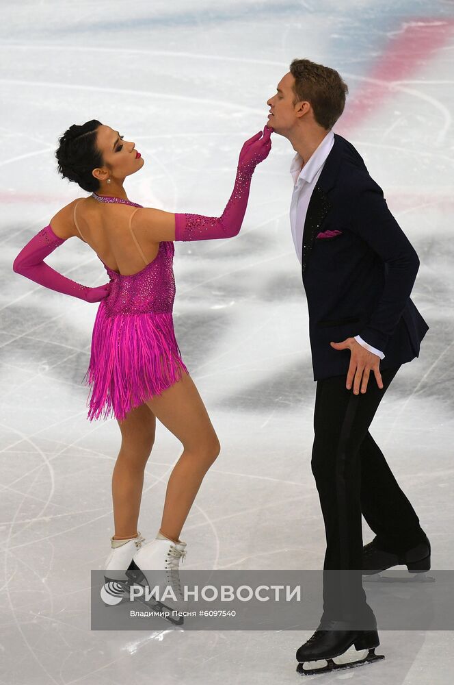 Фигурное катание. Финал ГП. Танцы. Ритмический танец