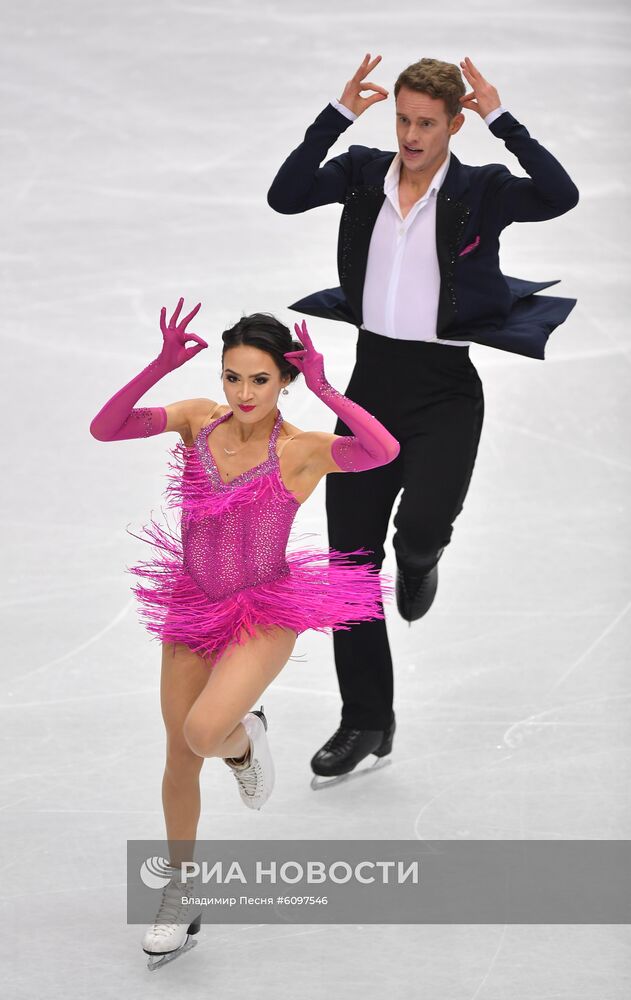 Фигурное катание. Финал ГП. Танцы. Ритмический танец
