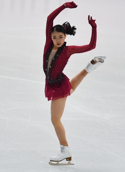 Фигурное катание. Финал ГП. Женщины. Короткая программа