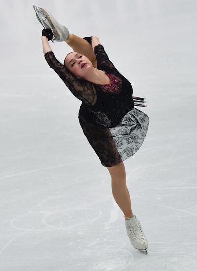 Фигурное катание. Финал ГП. Женщины. Короткая программа