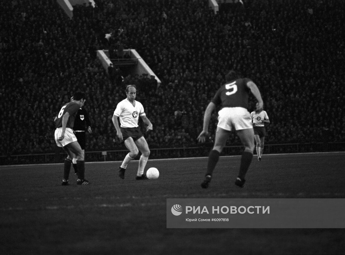 Прощальный матч советского футболиста Льва Яшина