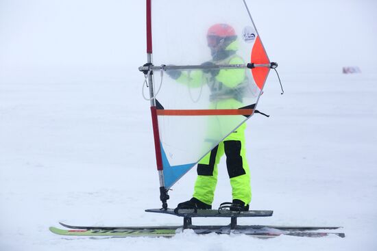 Сноукайтинг в Новосибирске