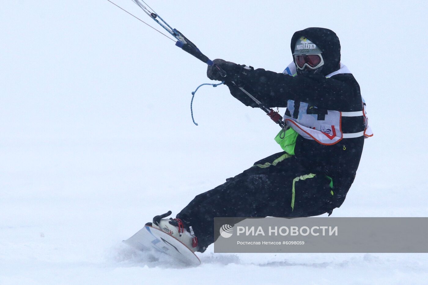 Сноукайтинг в Новосибирске