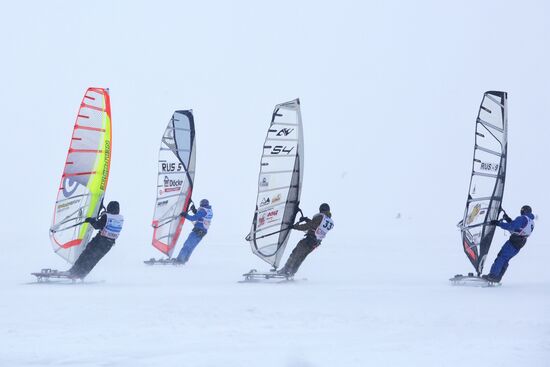 Сноукайтинг в Новосибирске