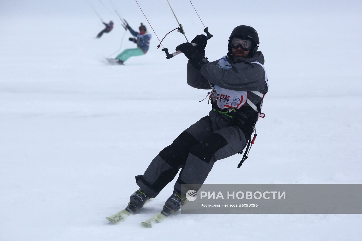 Сноукайтинг в Новосибирске