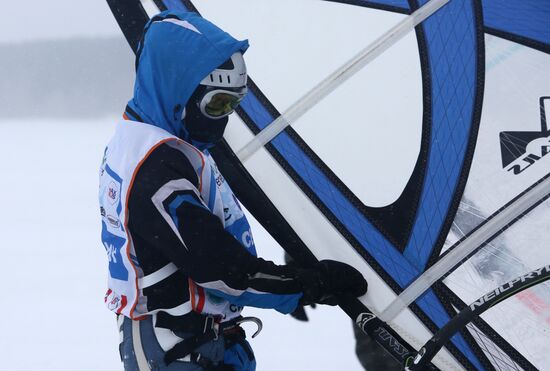 Сноукайтинг в Новосибирске