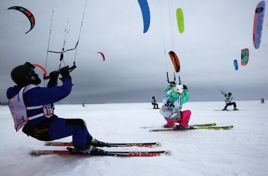 Сноукайтинг в Новосибирске