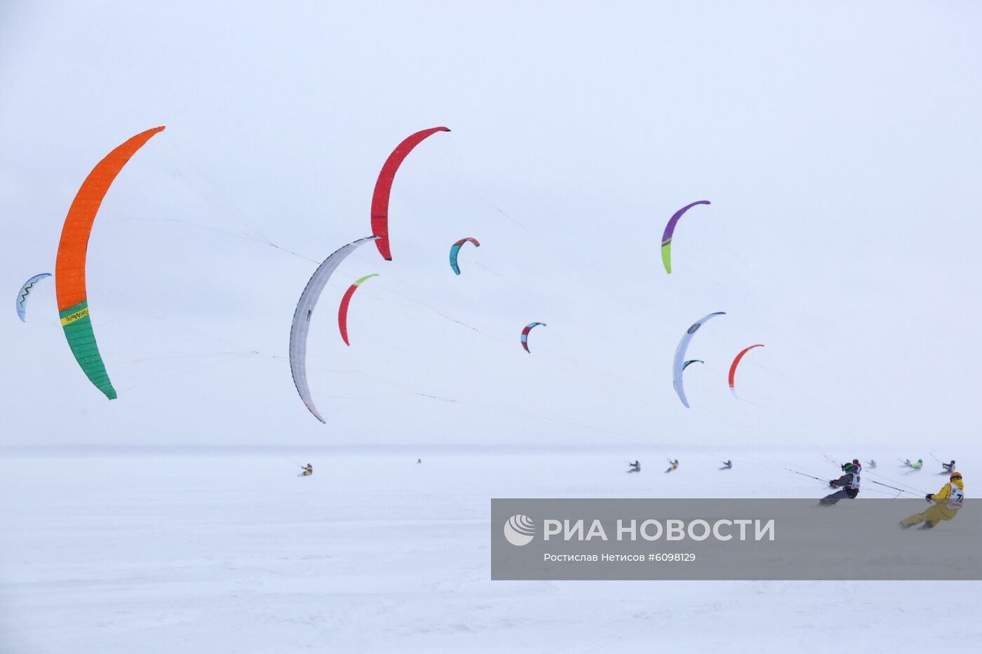 Сноукайтинг в Новосибирске