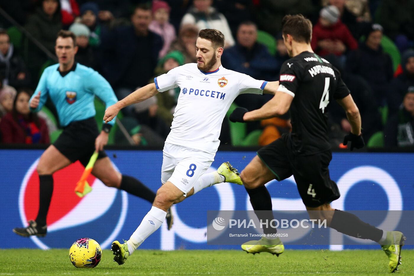 Футбол. РПЛ. Матч "Краснодар" – ЦСКА