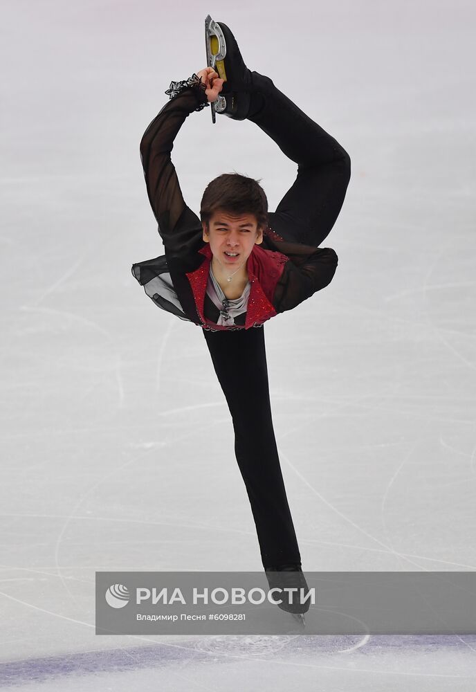 Фигурное катание. Финал ГП. Юниоры. Мужчины. Произвольная программа