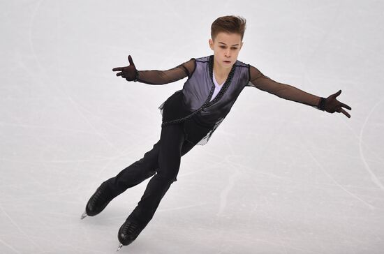 Фигурное катание. Финал ГП. Юниоры. Мужчины. Произвольная программа