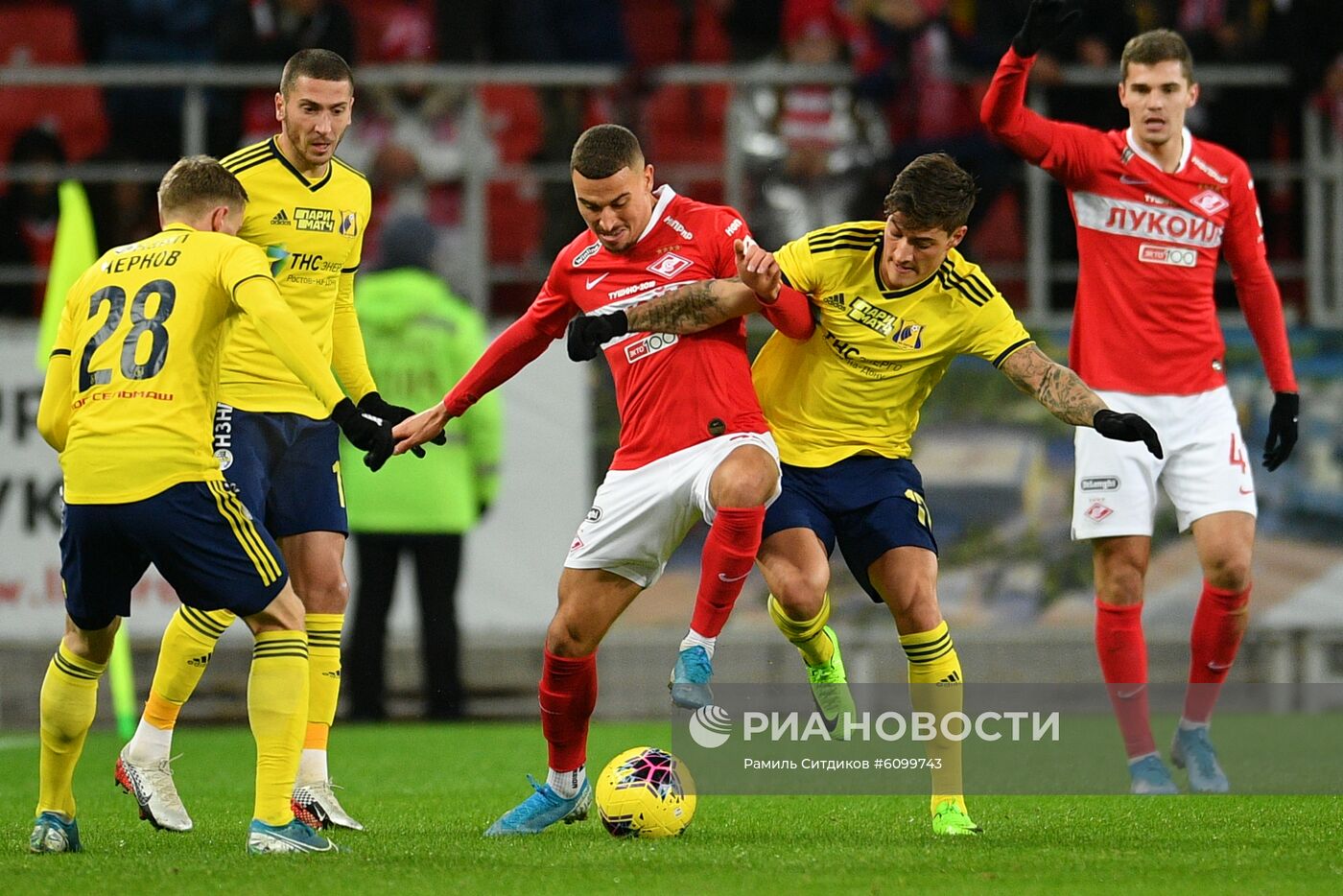 Футбол. РПЛ. Матч "Спартак" "Ростов"