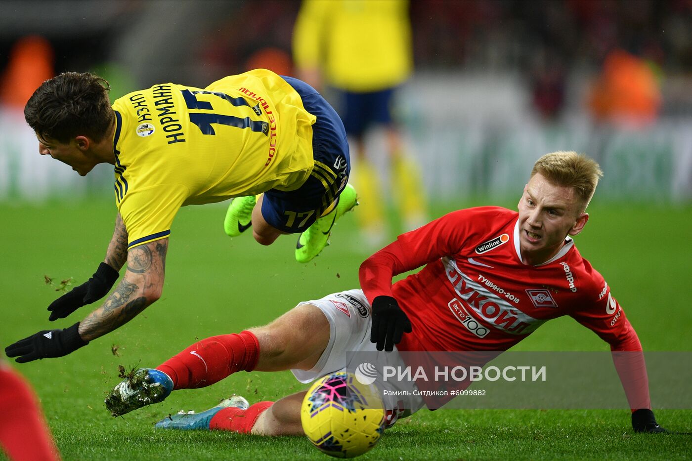 Футбол. РПЛ. Матч "Спартак" "Ростов"