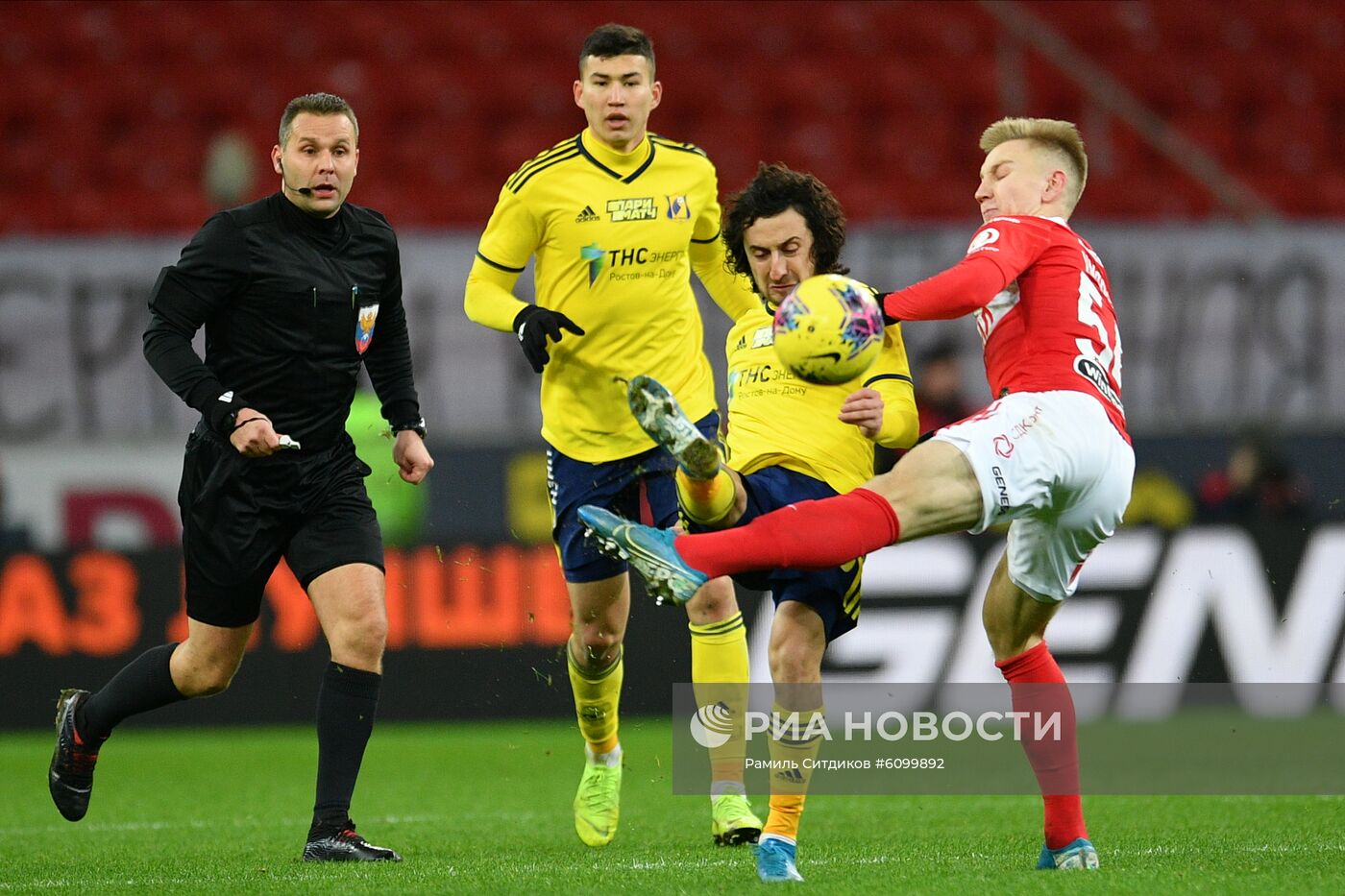 Футбол. РПЛ. Матч "Спартак" "Ростов"