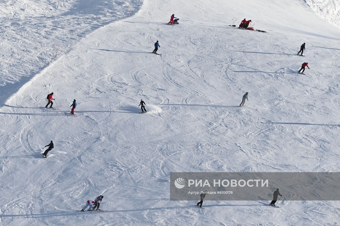 Открытие горнолыжного сезона на курорте "Красная Поляна"