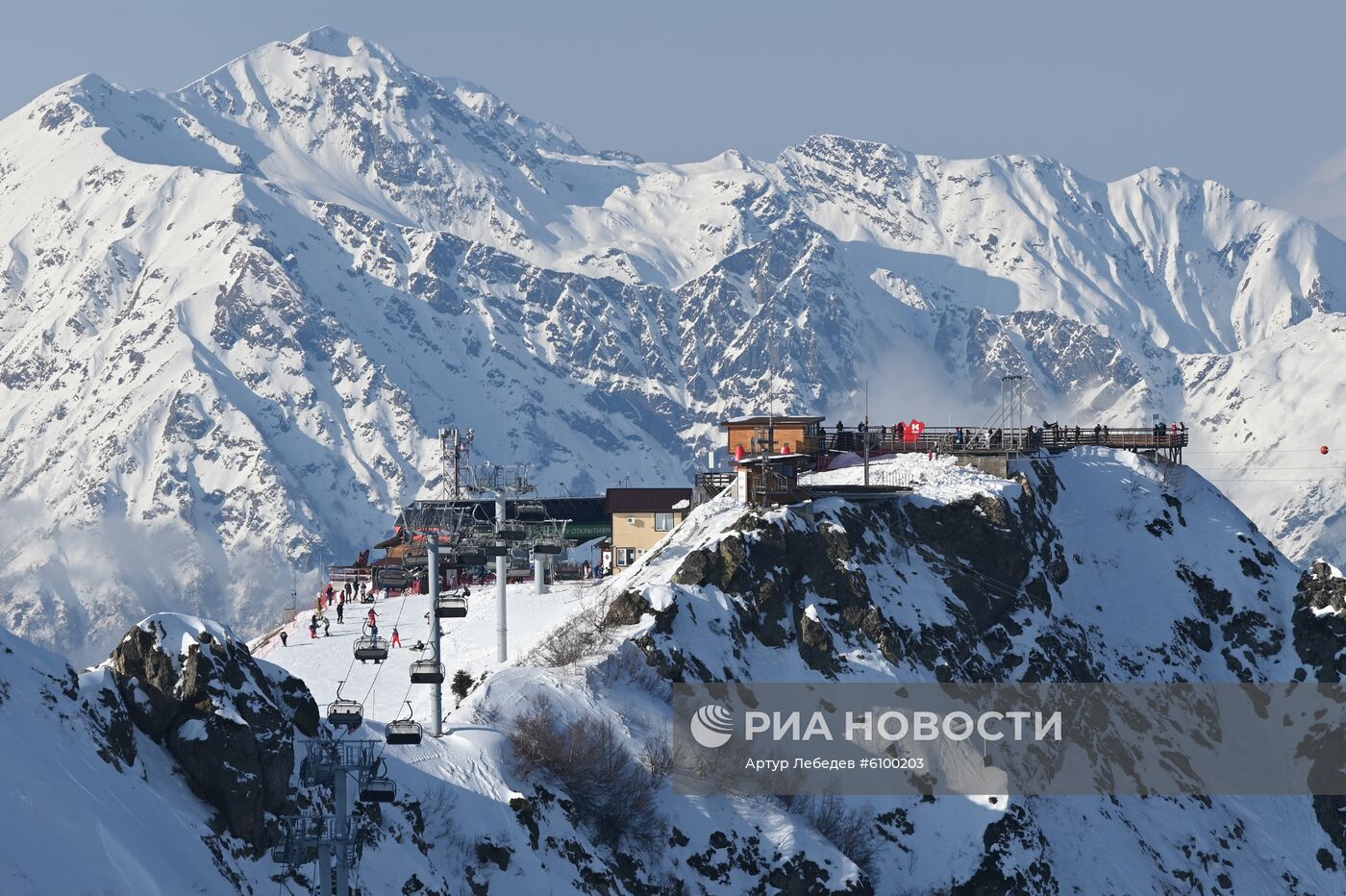 Открытие горнолыжного сезона на курорте "Красная Поляна"