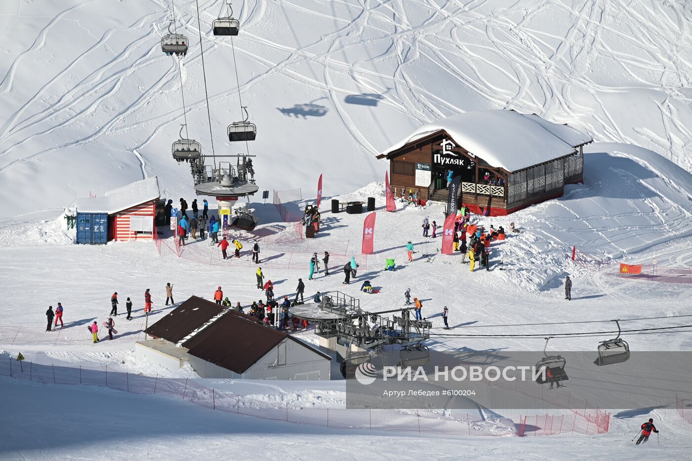 Открытие горнолыжного сезона на курорте "Красная Поляна"