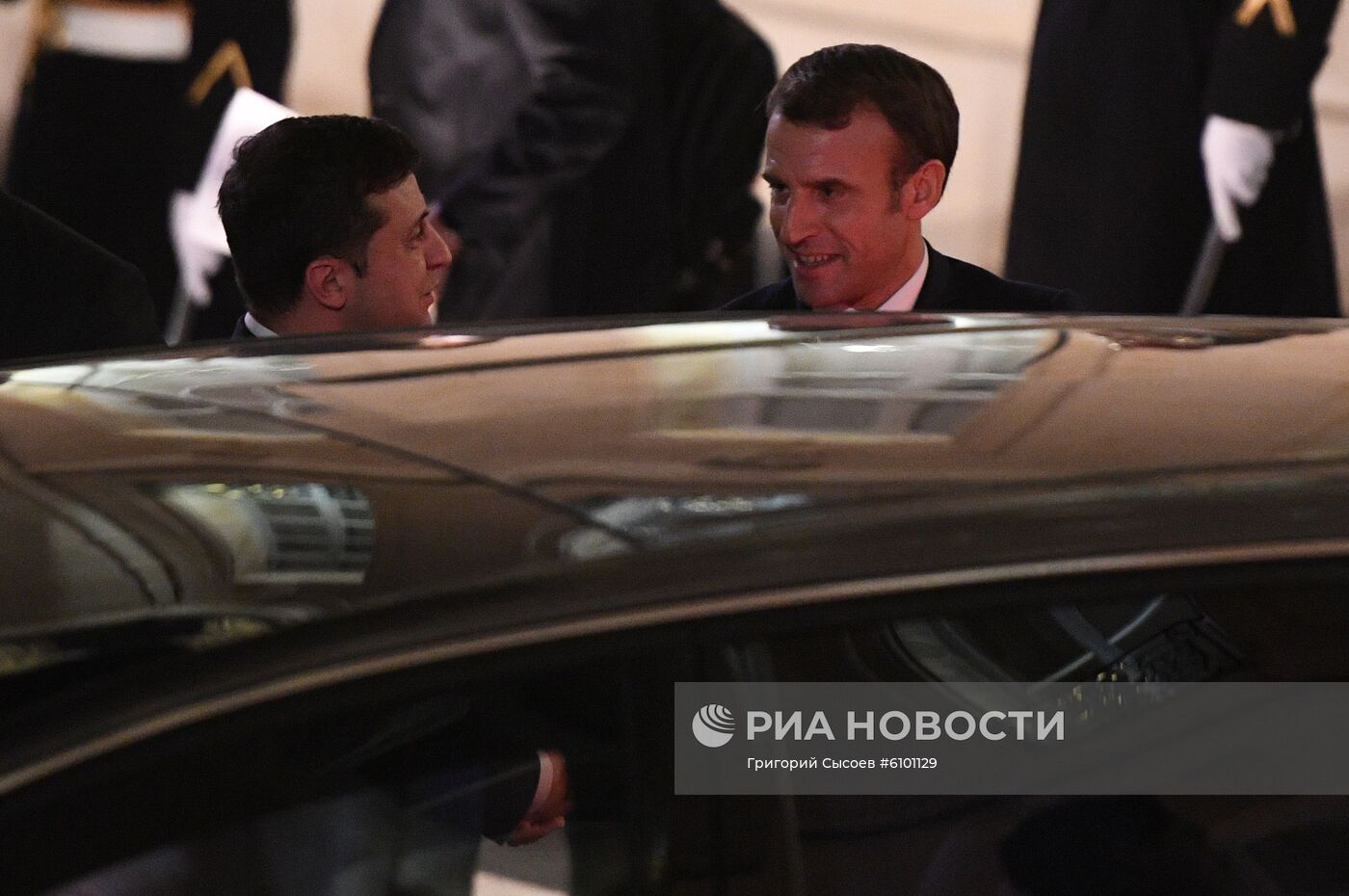 Рабочий визит президента РФ В. Путина во Францию