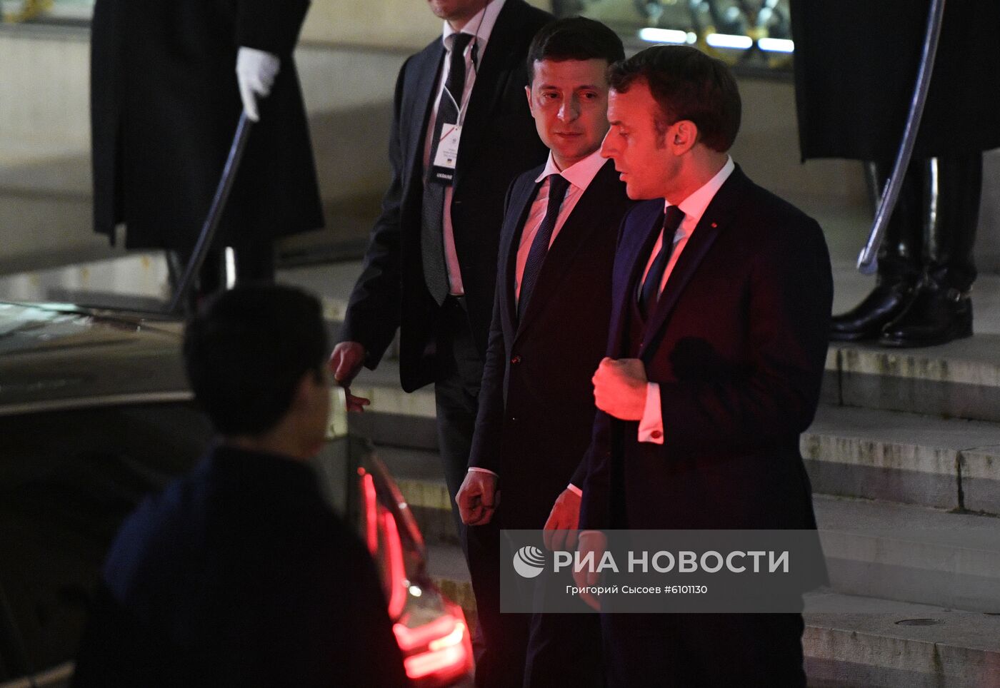 Рабочий визит президента РФ В. Путина во Францию