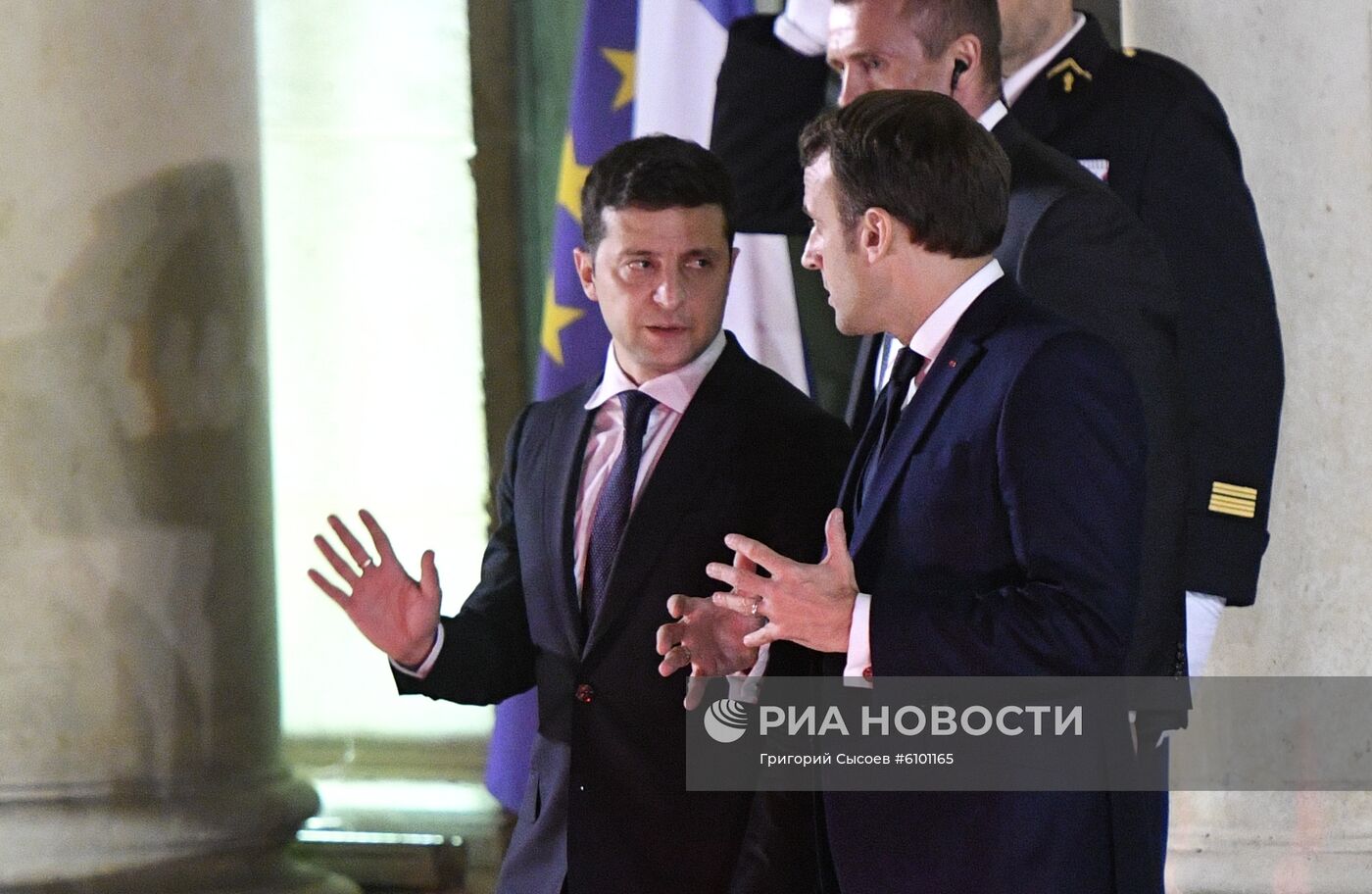 Рабочий визит президента РФ В. Путина во Францию