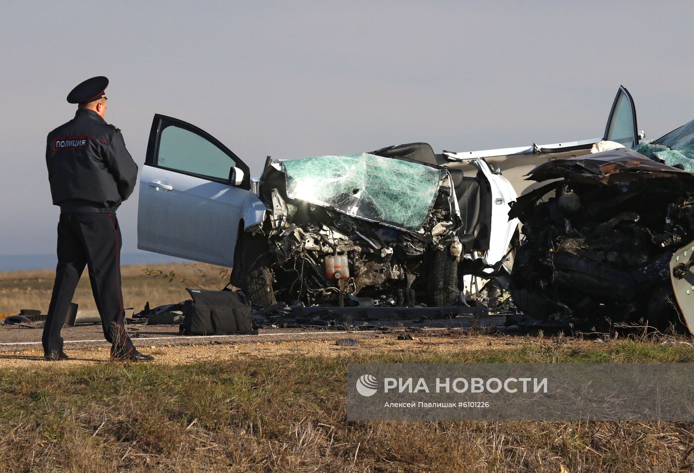 ДТП на трассе Черноморское – Евпатория