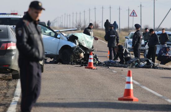 ДТП на трассе Черноморское – Евпатория