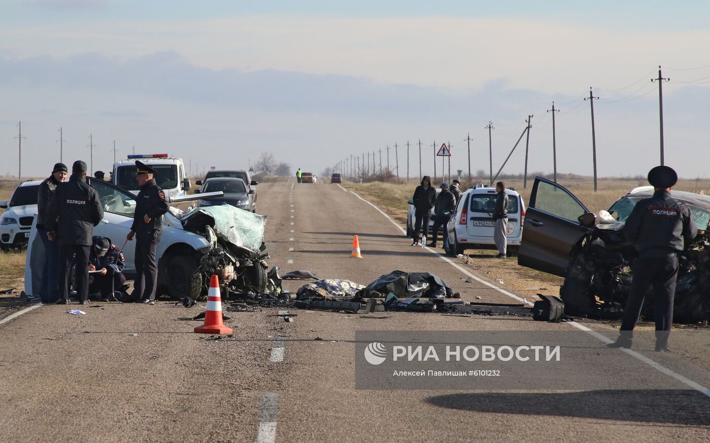 ДТП на трассе Черноморское – Евпатория