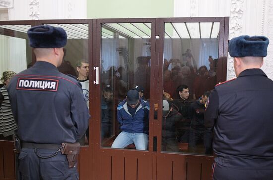 Заседание суда по делу о теракте в метро Санкт-Петербурга