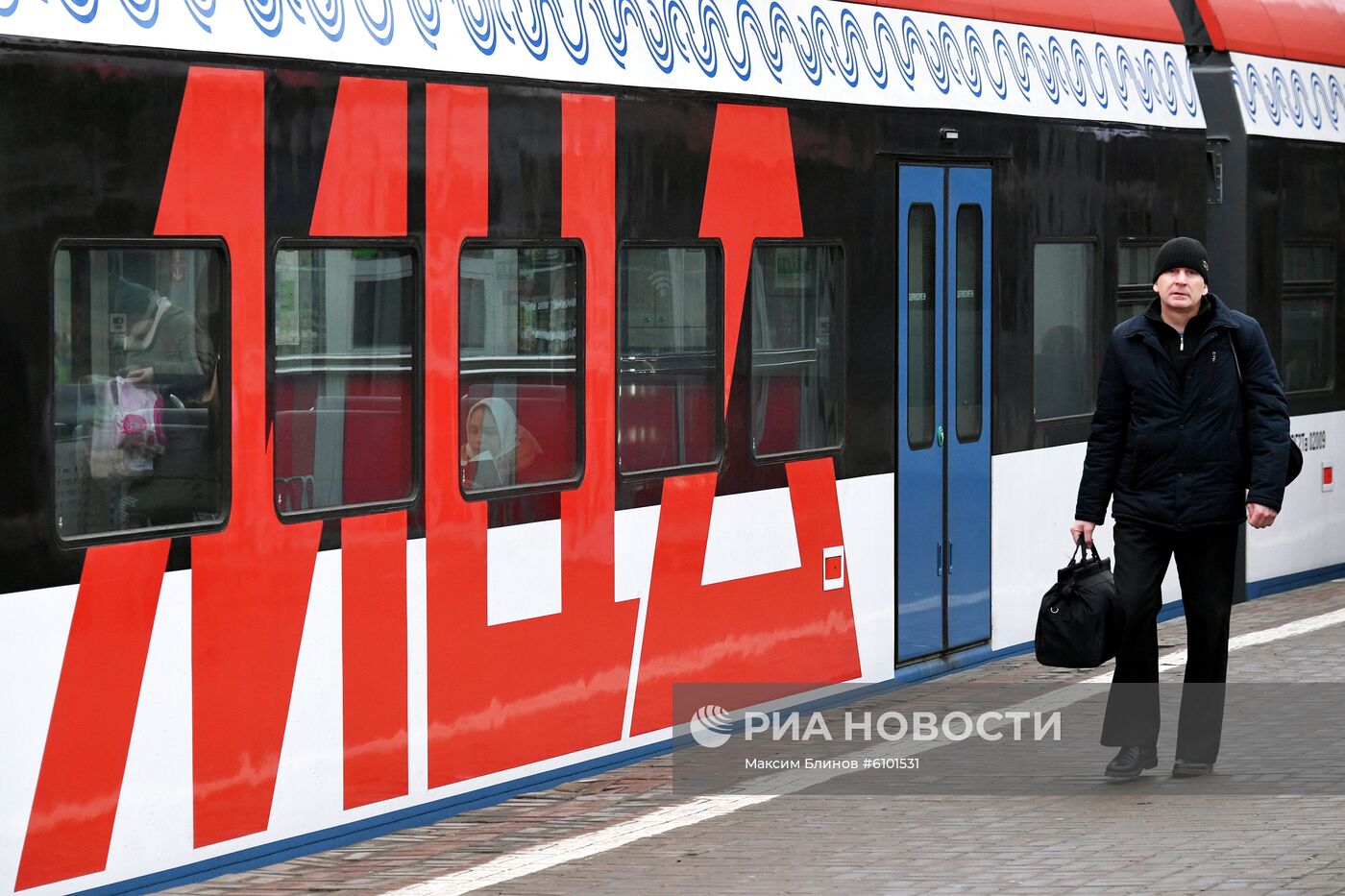 Работа Московских центральных диаметров