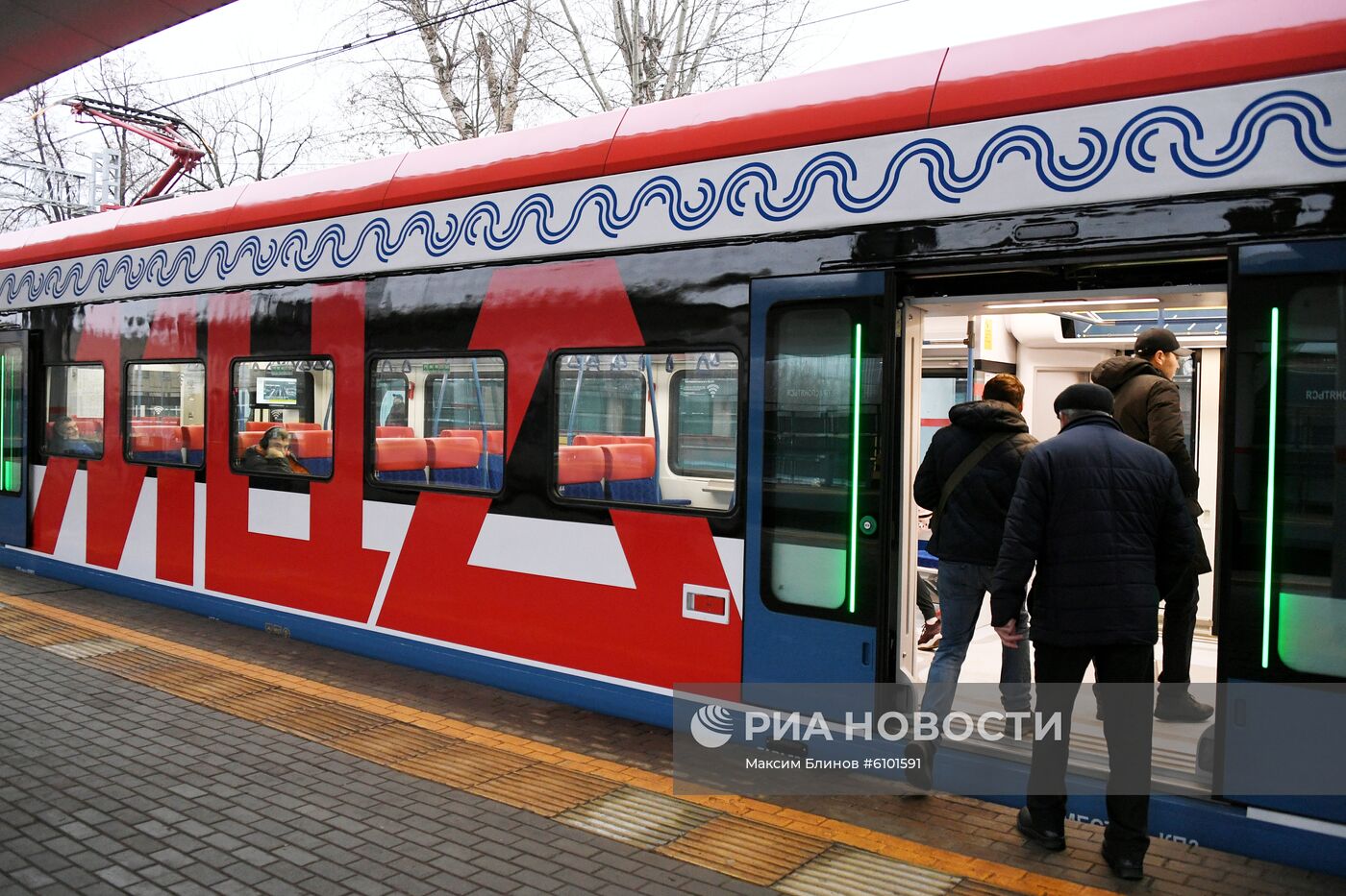 Работа Московских центральных диаметров