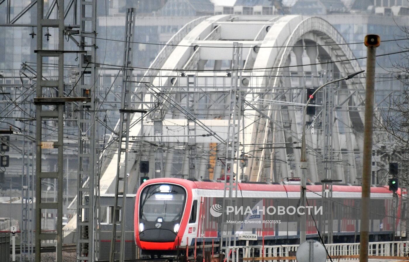 Работа Московских центральных диаметров