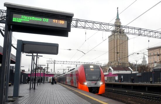 Работа Московских центральных диаметров