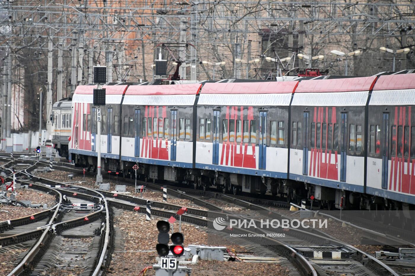 Работа Московских центральных диаметров