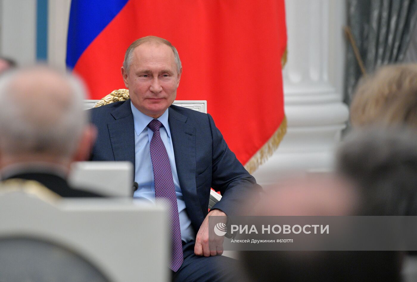 Президент РФ В. Путин встретился с региональными уполномоченными по правам человека