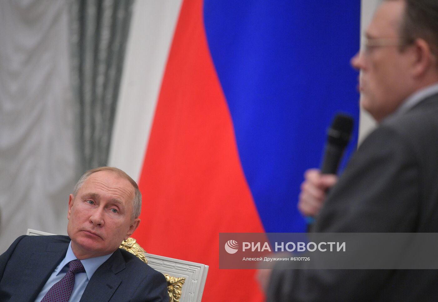 Президент РФ В. Путин встретился с региональными уполномоченными по правам человека