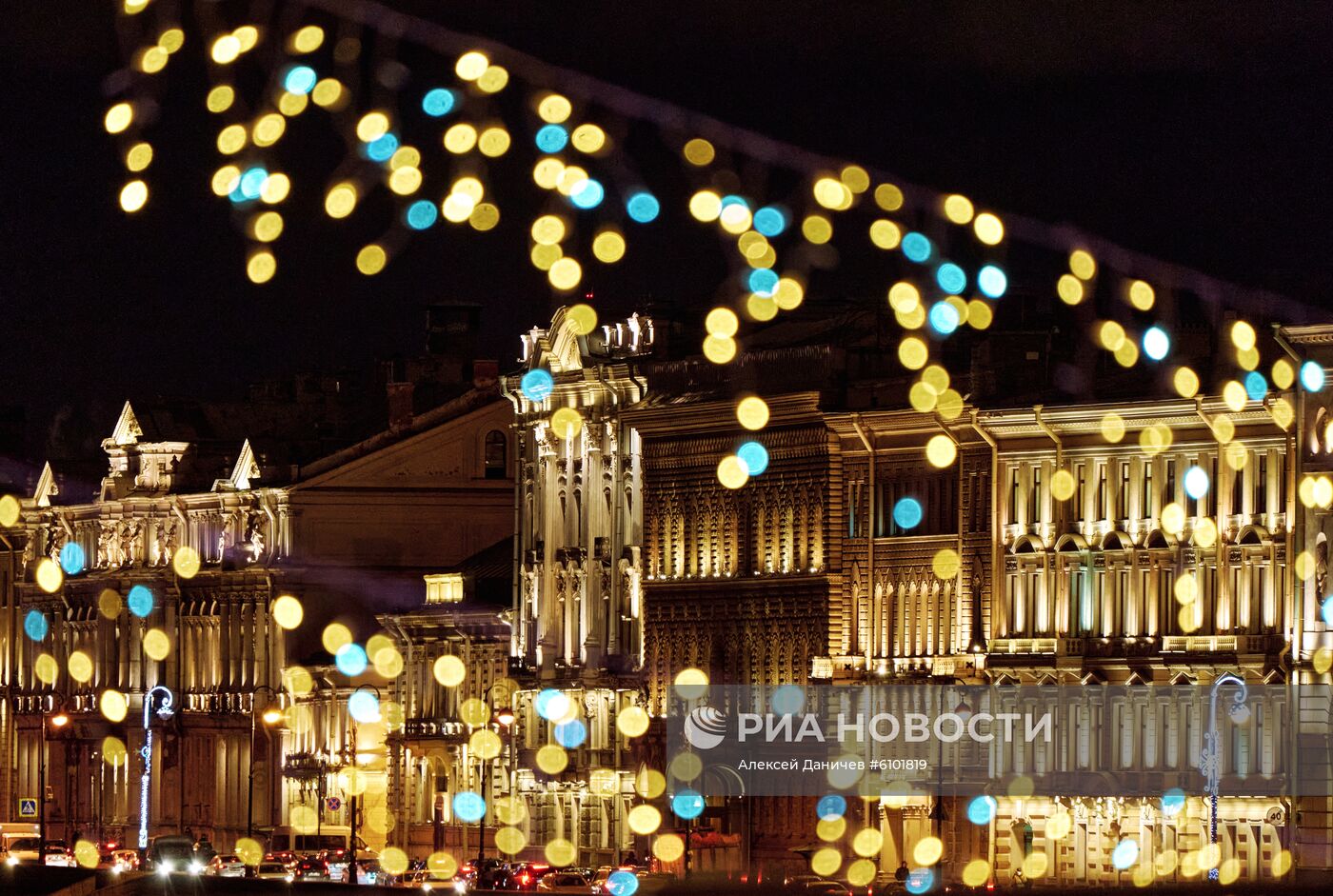 Предновогодний Санкт-Петербург